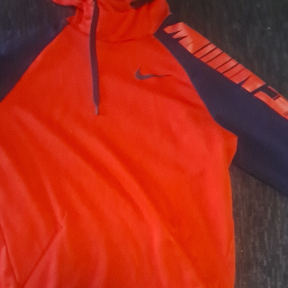 Nike Red and Black Sports Hoodie - Picture 1 of 4